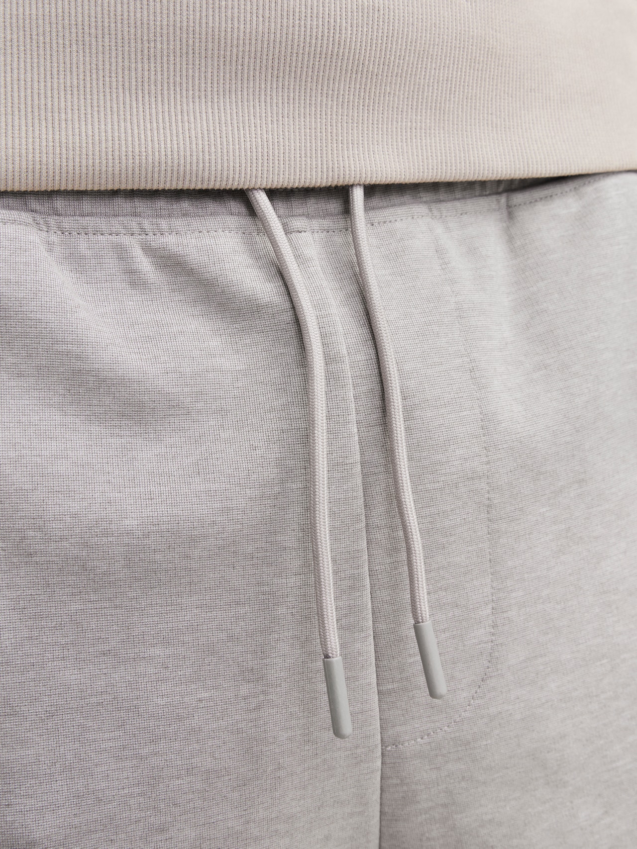 Jack & Jones Regular Fit Sweatstof shorts -Light Grey Melange - 12253729
