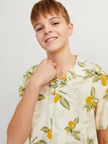 Jack & Jones Camisa Junior -Buttercream - 12253737