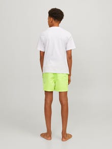 Jack & Jones Regular Fit Swim shorts For boys -Wild Lime - 12253748