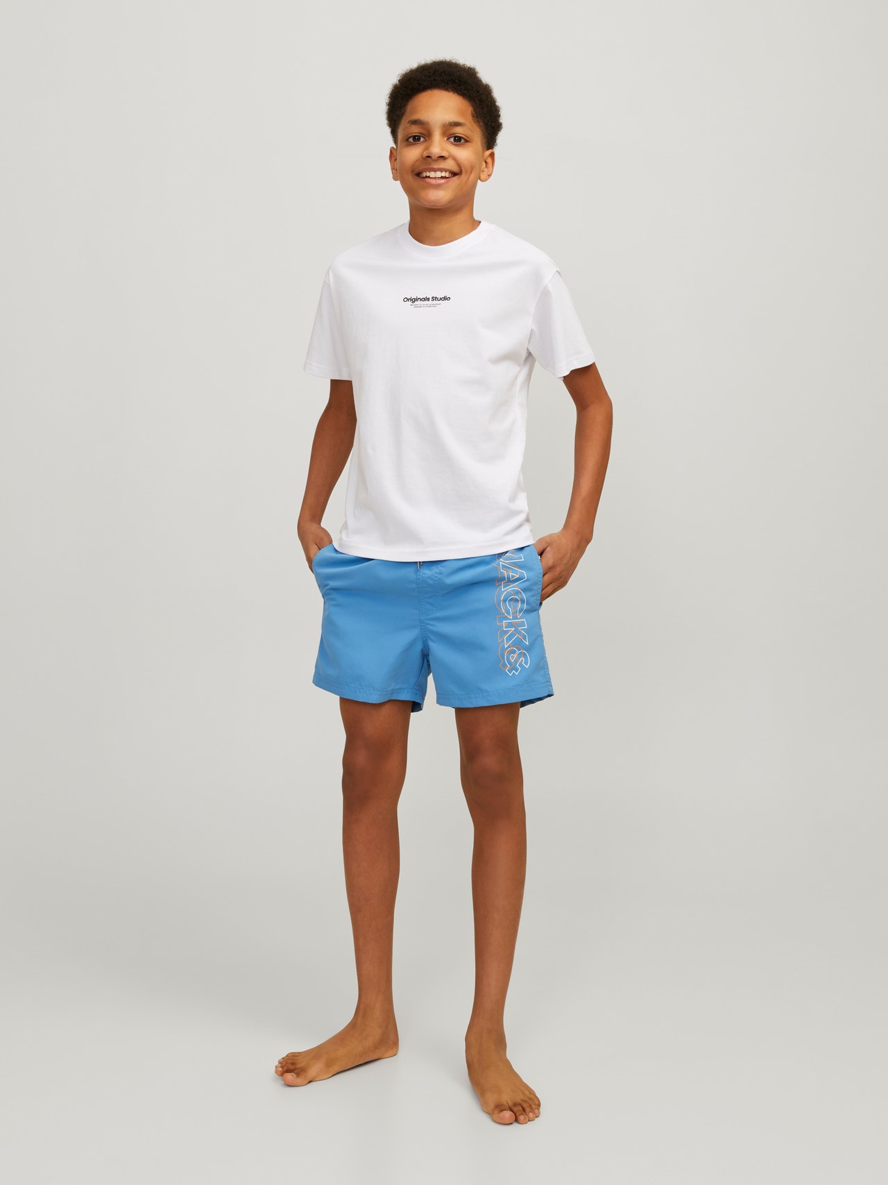 Jack & Jones Regular Fit Úszónadrág Ifjúsági -Pacific Coast - 12253748