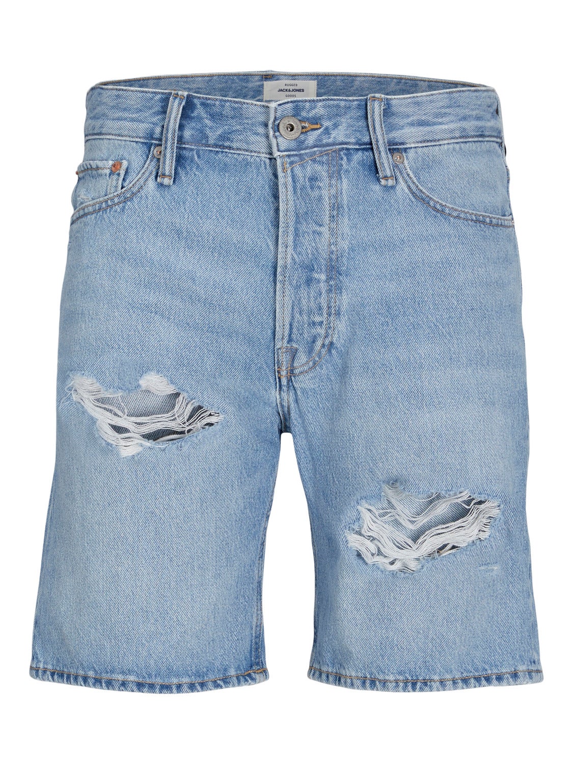 jackjones relaxedfitdenimshorts blue