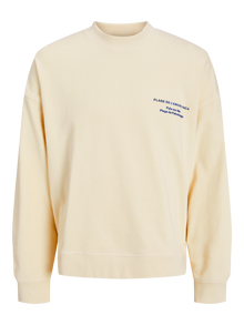 Jack & Jones Sweat-shirt Imprimé -Buttercream - 12253776