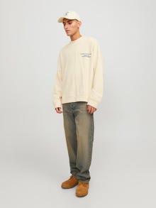 Jack & Jones Sweat-shirt Imprimé -Buttercream - 12253776