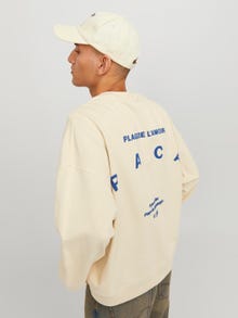 Jack & Jones Sweat-shirt Imprimé -Buttercream - 12253776