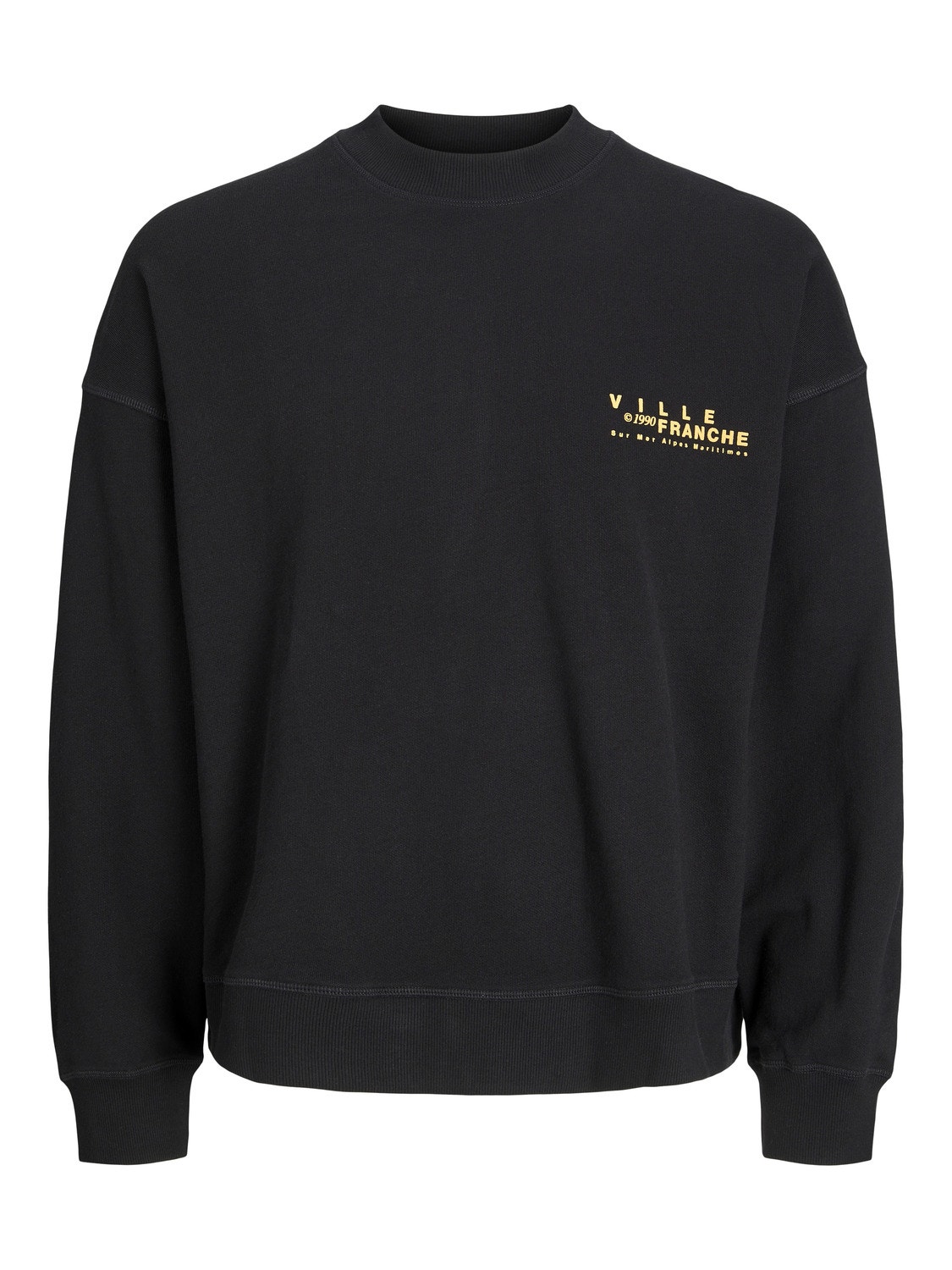 Jack & Jones Gedrukt Sweatshirt met ronde hals -Black - 12253776