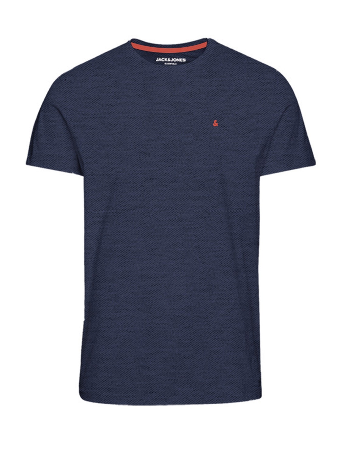 Jack & Jones Plus Size Plain T-shirt -Denim Blue - 12253778