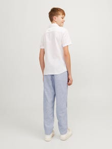 Jack & Jones Pantalones de pernera ancha Tapered Fit Para chicos -Ensign Blue - 12253780