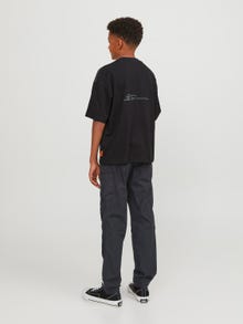 Jack & Jones Ejtőernyős nadrág Ifjúsági -Black - 12253781