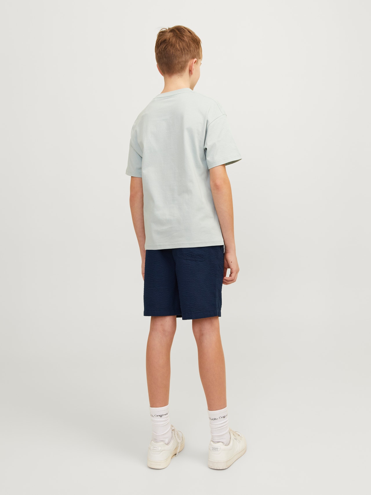 Jack & Jones Jogger Fit Regular fit Šortky Junior -Sky Captain - 12253801