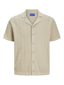 Jack & Jones Enfärgat T-shirt -Fields Of Rye - 12253819