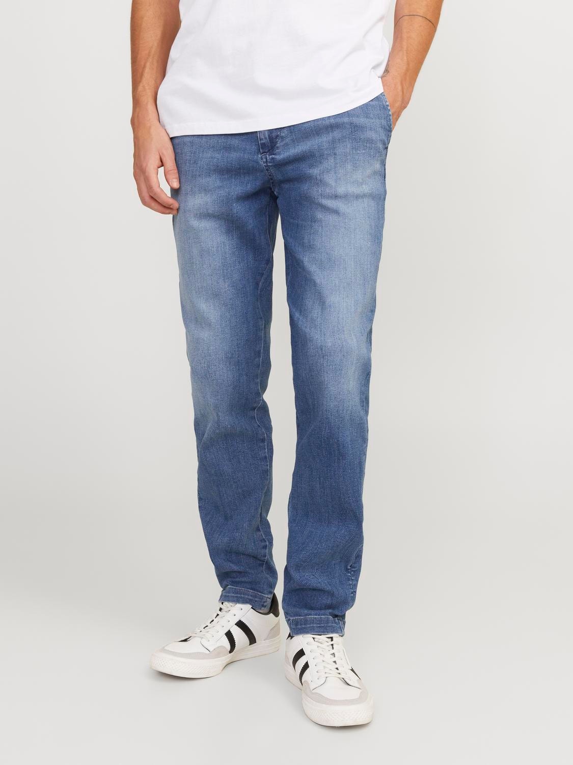 Jack & Jones JJIMARCO JJFURY AM 821 Slim fit Džinsai -Blue Denim - 12253831