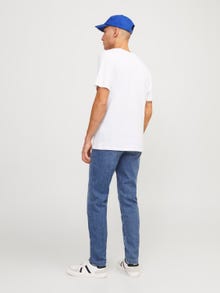 Jack & Jones JJIMARCO JJFURY AM 821 Slim fit farmer -Blue Denim - 12253831