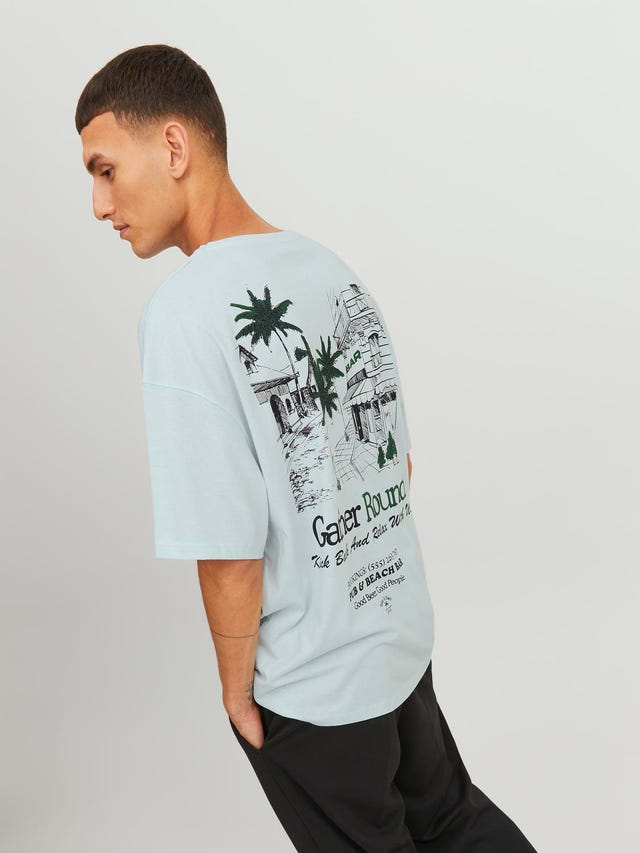 Jack & Jones T-shirt Imprimé Col rond - 12253877