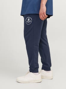 Jack & Jones Plus Size Regular Fit Spodnie dresowe -Navy Blazer - 12253887