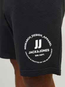 Jack & Jones Plus Size Comfort Fit BERMUDA DE CHÁNDAL -Black - 12253888