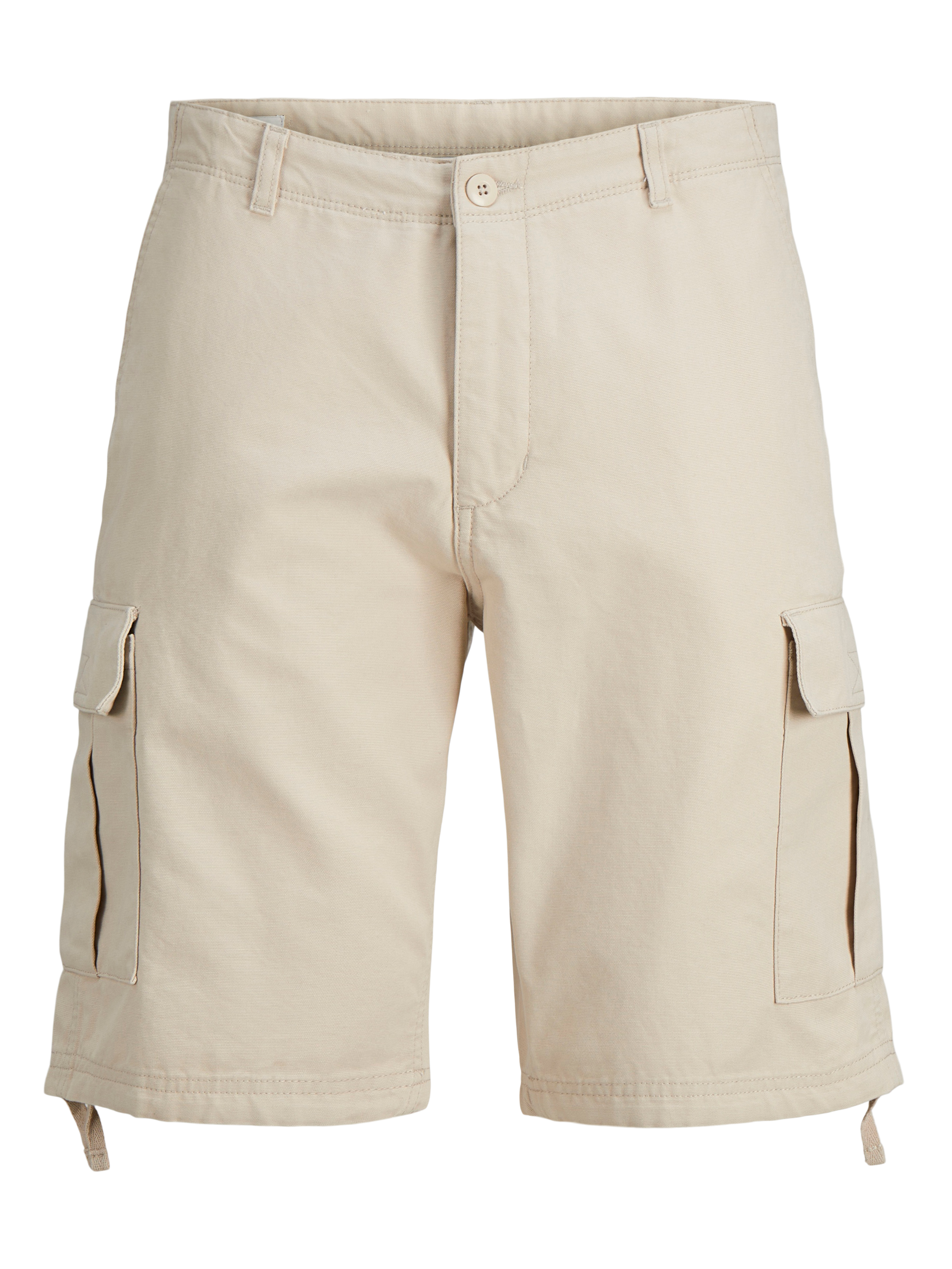 Thumbnail - Plus Size Regular Fit Cargo Shorts