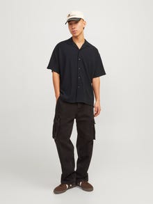 Jack & Jones Relaxed Fit Resort shirt -Black - 12253951