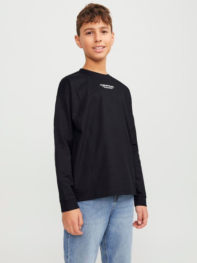 Jack & Jones Trykk T-skjorte For gutter - 12253958