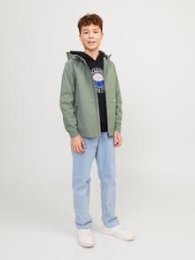 Jack & Jones Trükitud Kapuutsiga pusa Junior -Black - 12253959