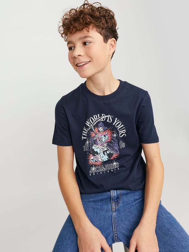 Jack & Jones Gedrukt T-shirt Voor jongens - 12253965