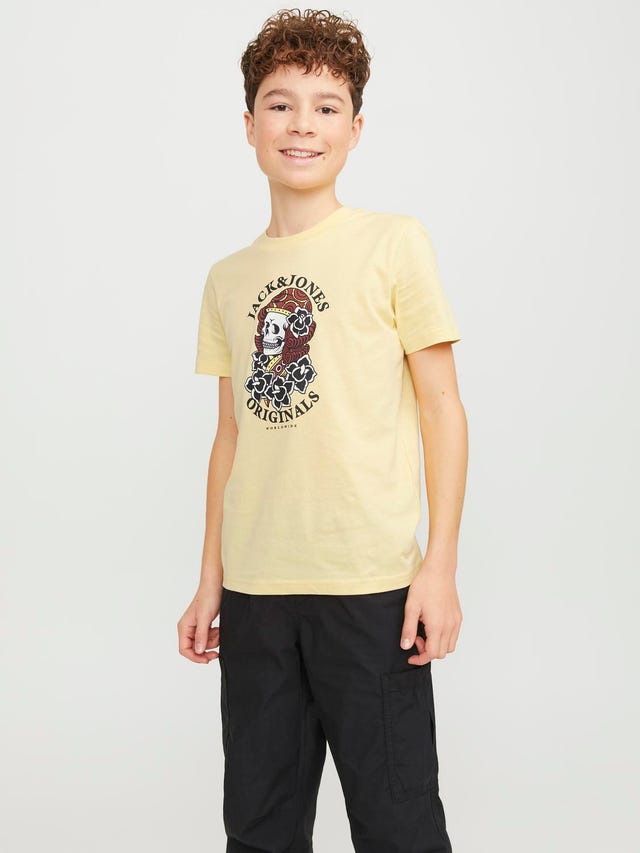 Jack & Jones T-shirt Stampato Per Bambino - 12253965