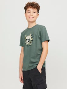 Jack & Jones Nadruk T-shirt Dla chłopców -Laurel Wreath - 12253965
