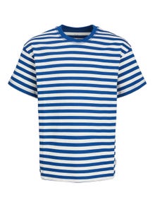 Jack & Jones T-shirt Rayures Pour les garçons -True Blue - 12253966