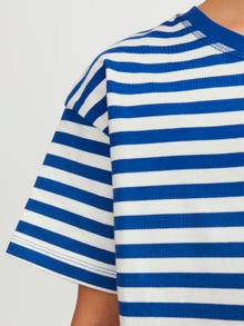 Jack & Jones Juostuotas Marškinėliai Jaunimui -True Blue - 12253966