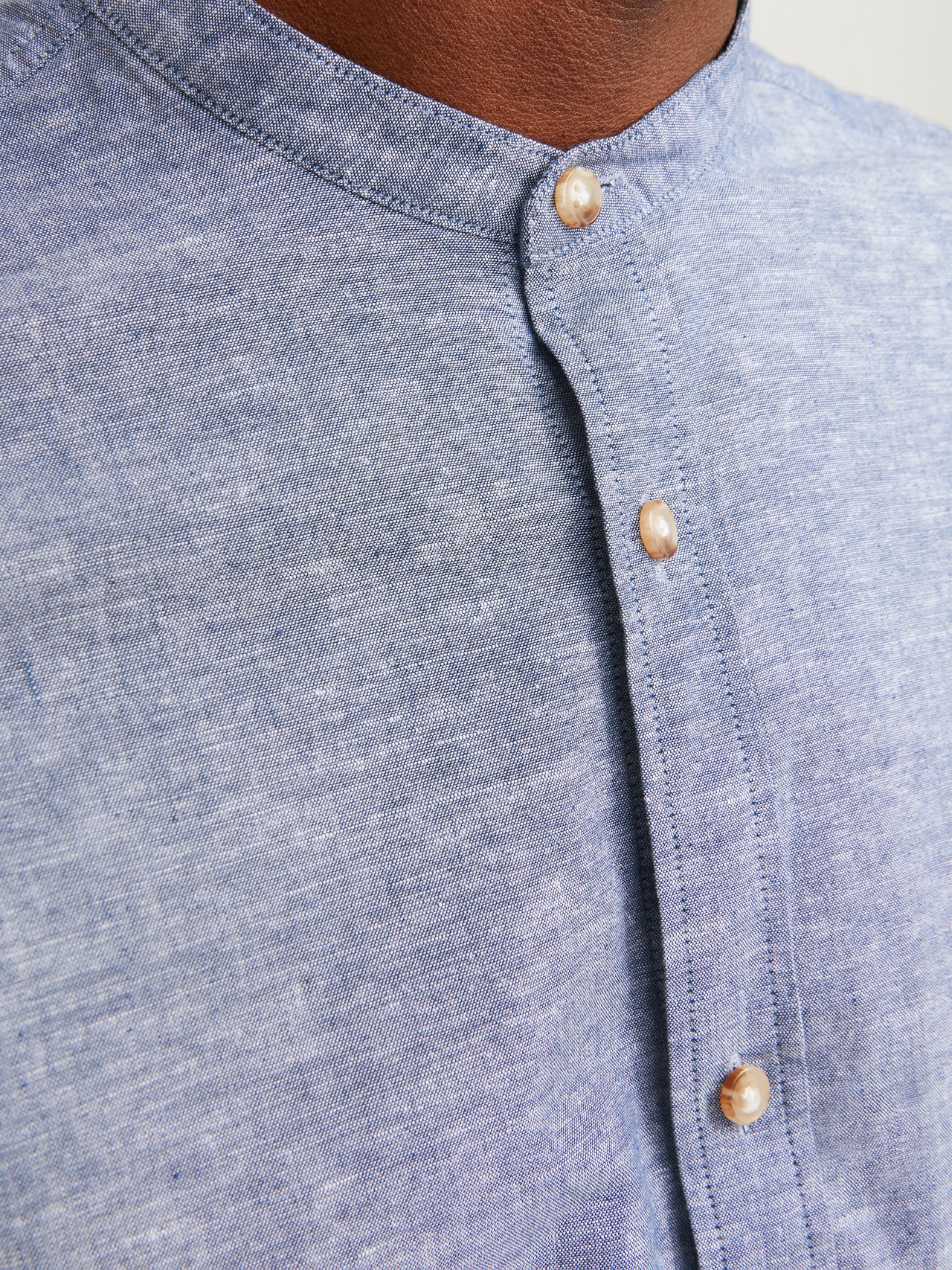 Jack & Jones Comfort Fit Shirt -Faded Denim - 12253970