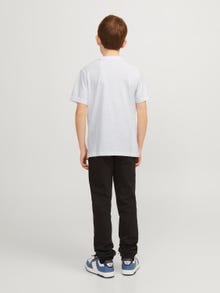 Jack & Jones Camiseta Estampado Para chicos -Bright White - 12253973