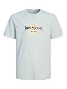 Jack & Jones Poikien Painettu T-paita -Skylight - 12253973