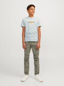 Jack & Jones T-shirt Estampar Para meninos -Skylight - 12253973