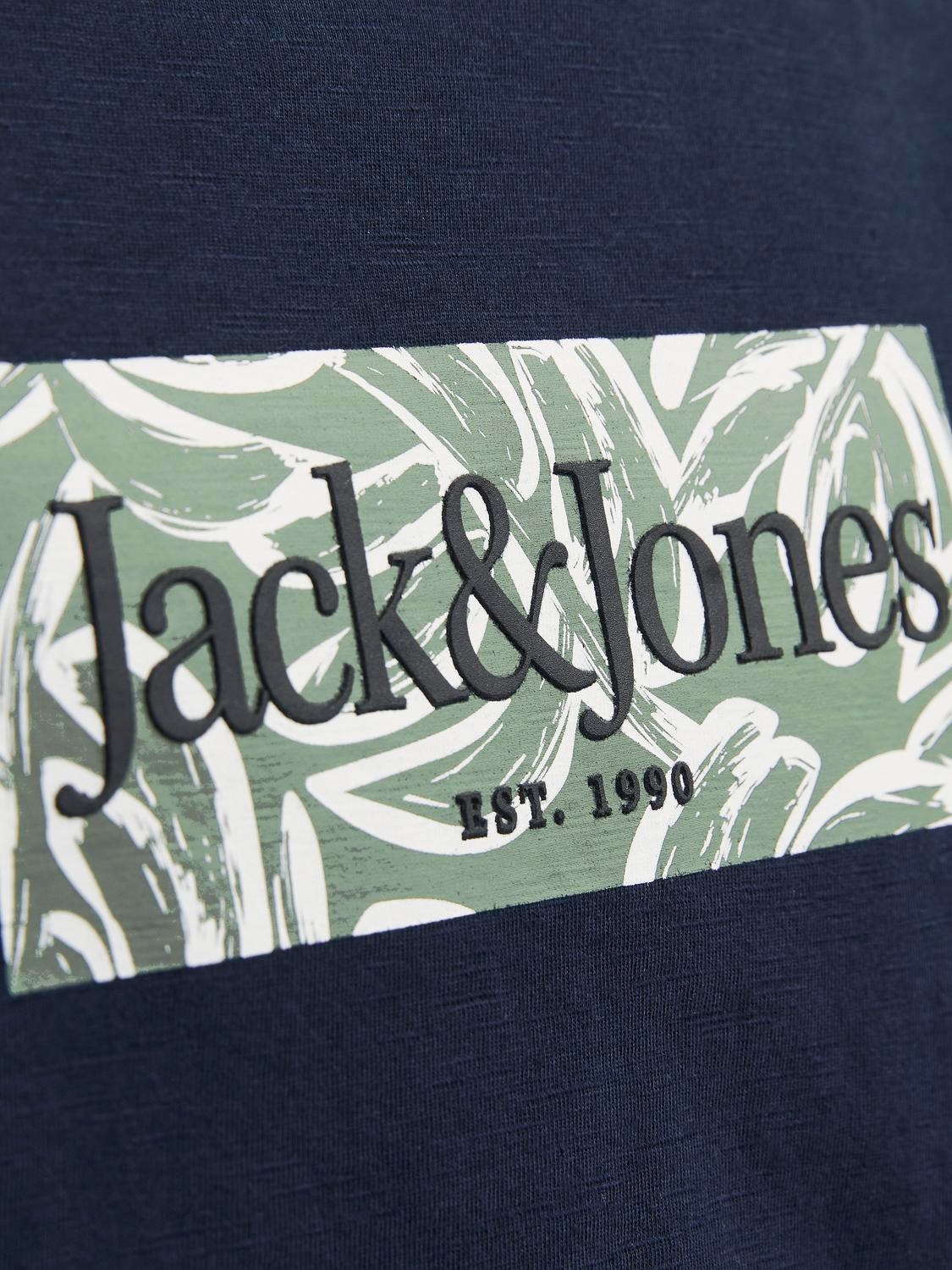 Jack & Jones Bedrukt T-shirt Voor jongens -Sky Captain - 12253973