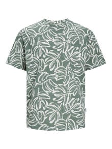 Jack & Jones All Over Print T-shirt Dla chłopców -Laurel Wreath - 12253974