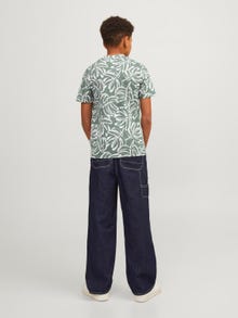 Jack & Jones All Over Print T-skjorte For gutter -Laurel Wreath - 12253974