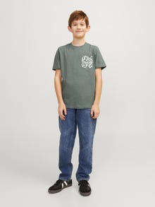 Jack & Jones Tryck T-shirt För pojkar -Laurel Wreath - 12253977