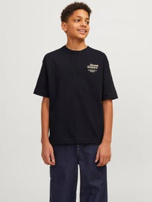 Jack & Jones Gedruckt T-shirt Für jungs -Black - 12253986