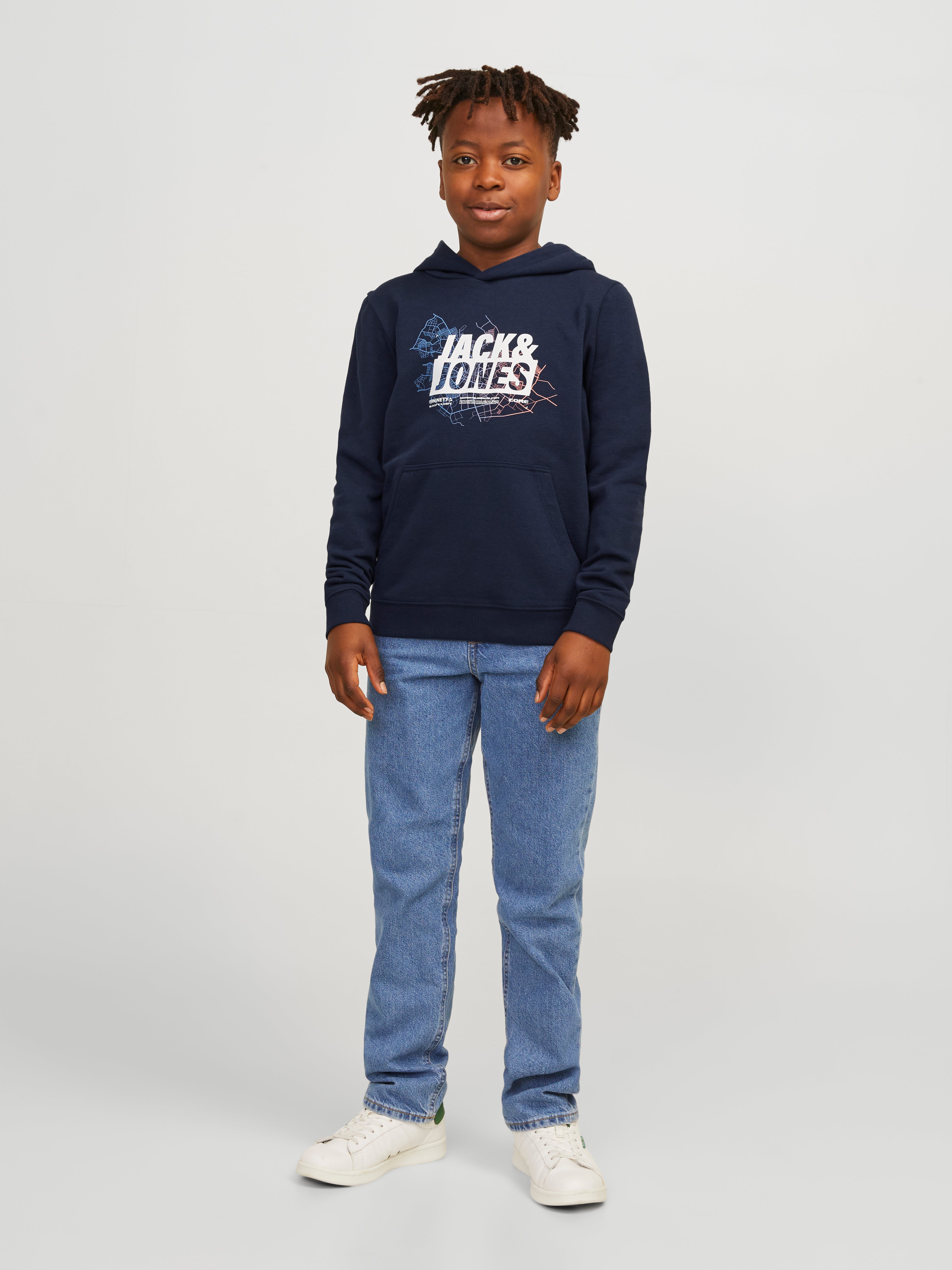 Navy discount boys hoody