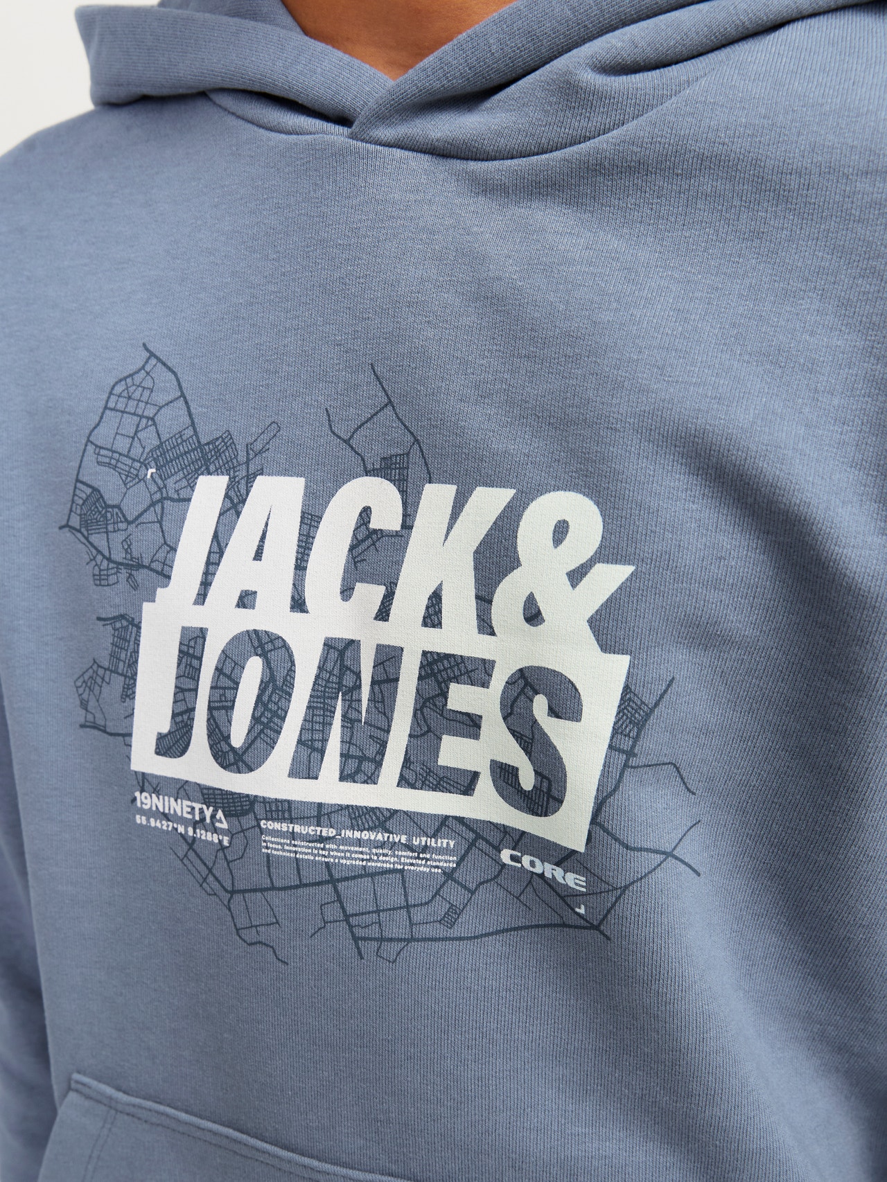 Jack & Jones Gedruckt Kapuzenpullover Für jungs -Flint Stone - 12253990