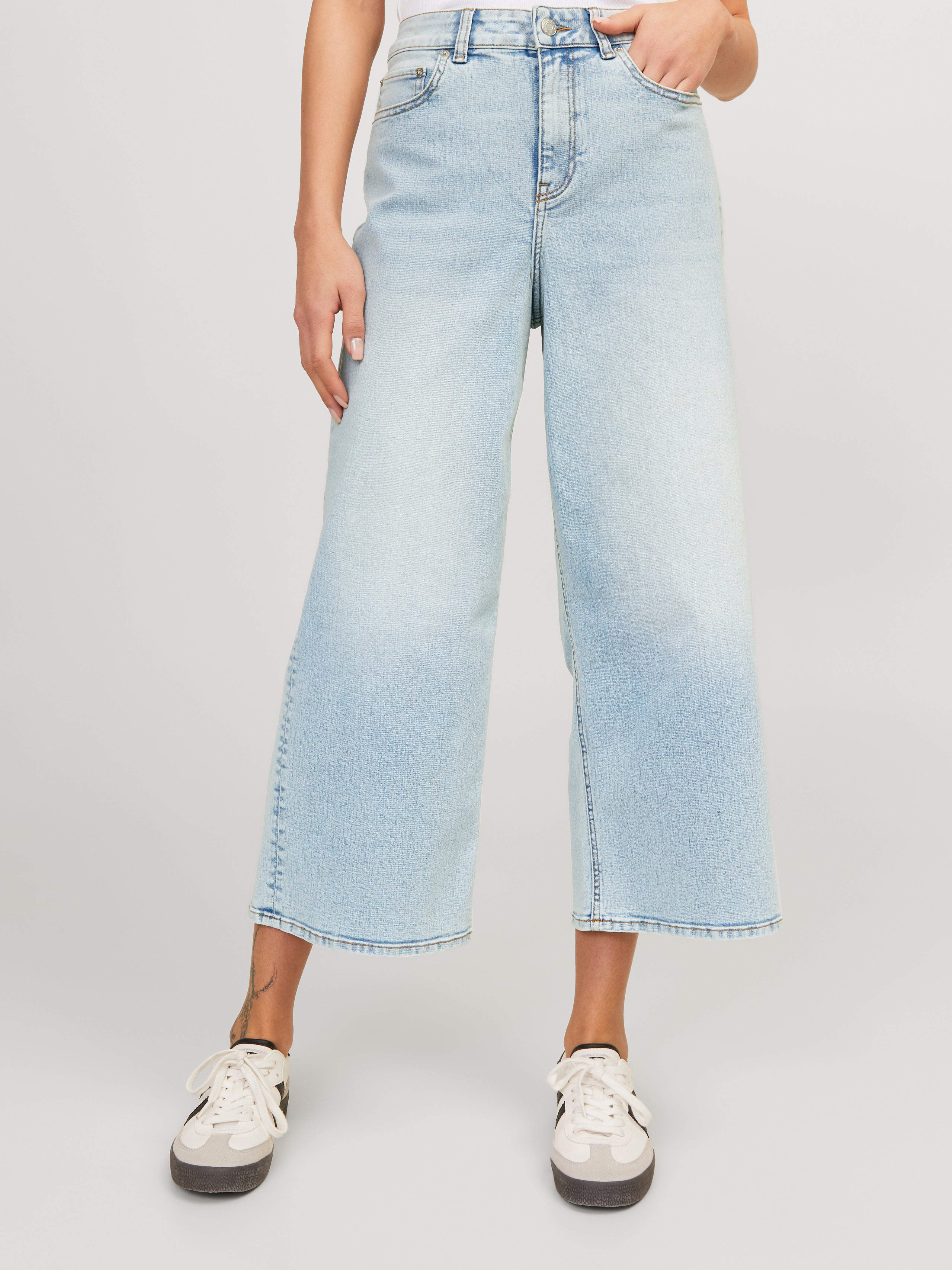 Jxmilla Wide Hw Culotte Lb Jeans Dnm