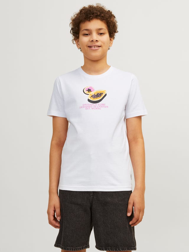 Jack & Jones Bedrukt T-shirt Voor jongens - 12254031