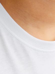 Jack & Jones Camiseta Estampado Para chicos -Bright White - 12254031