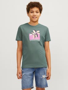 Jack & Jones Trykk T-skjorte For gutter -Laurel Wreath - 12254031