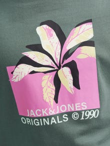 Jack & Jones Tryck T-shirt För pojkar -Laurel Wreath - 12254031