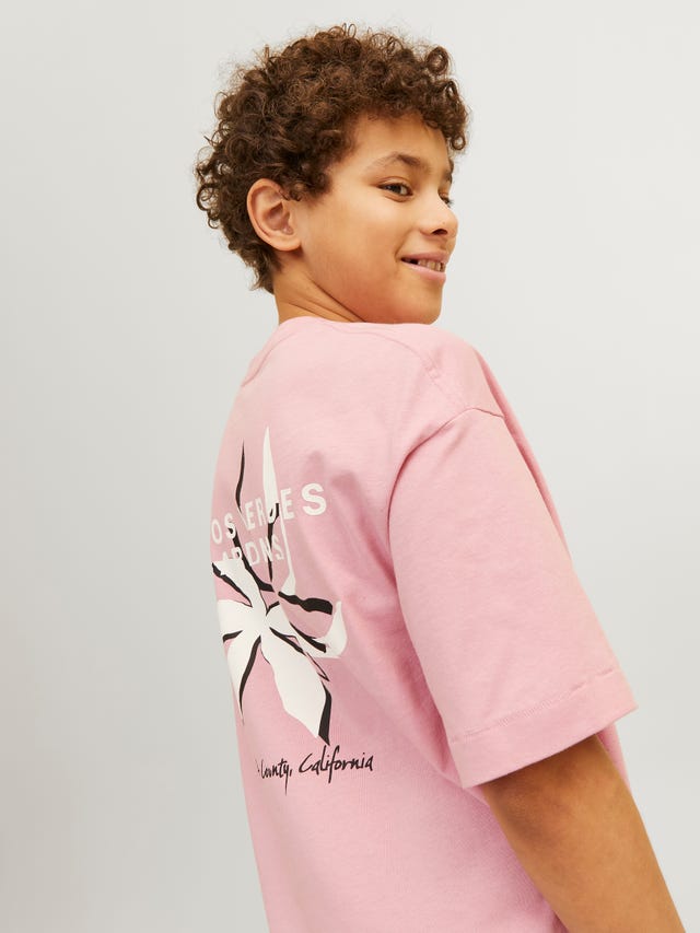 Jack & Jones Nadruk T-shirt Dla chłopców - 12254040