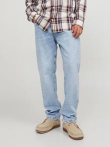 Jack & Jones JJICHRIS JJORIGINAL SBD 932 NOOS Laisvo kirpimo džinsai -Blue Denim - 12254104