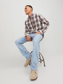 Jack & Jones JJICHRIS JJORIGINAL SBD 932 NOOS Laisvo kirpimo džinsai -Blue Denim - 12254104
