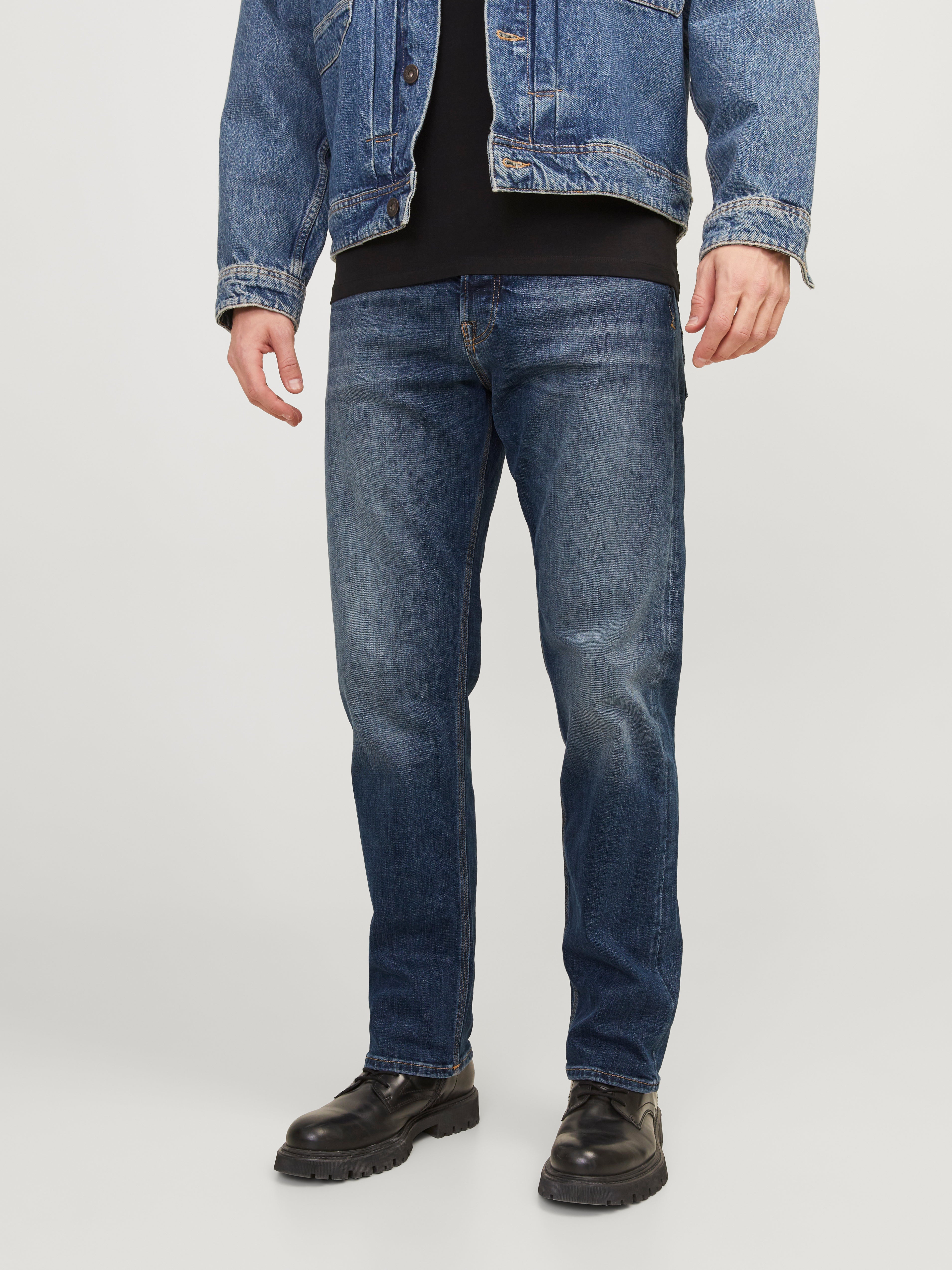 Jack & Jones JJICHRIS JJREED CJ 183 Relaxed Fit Jeans - 12254124