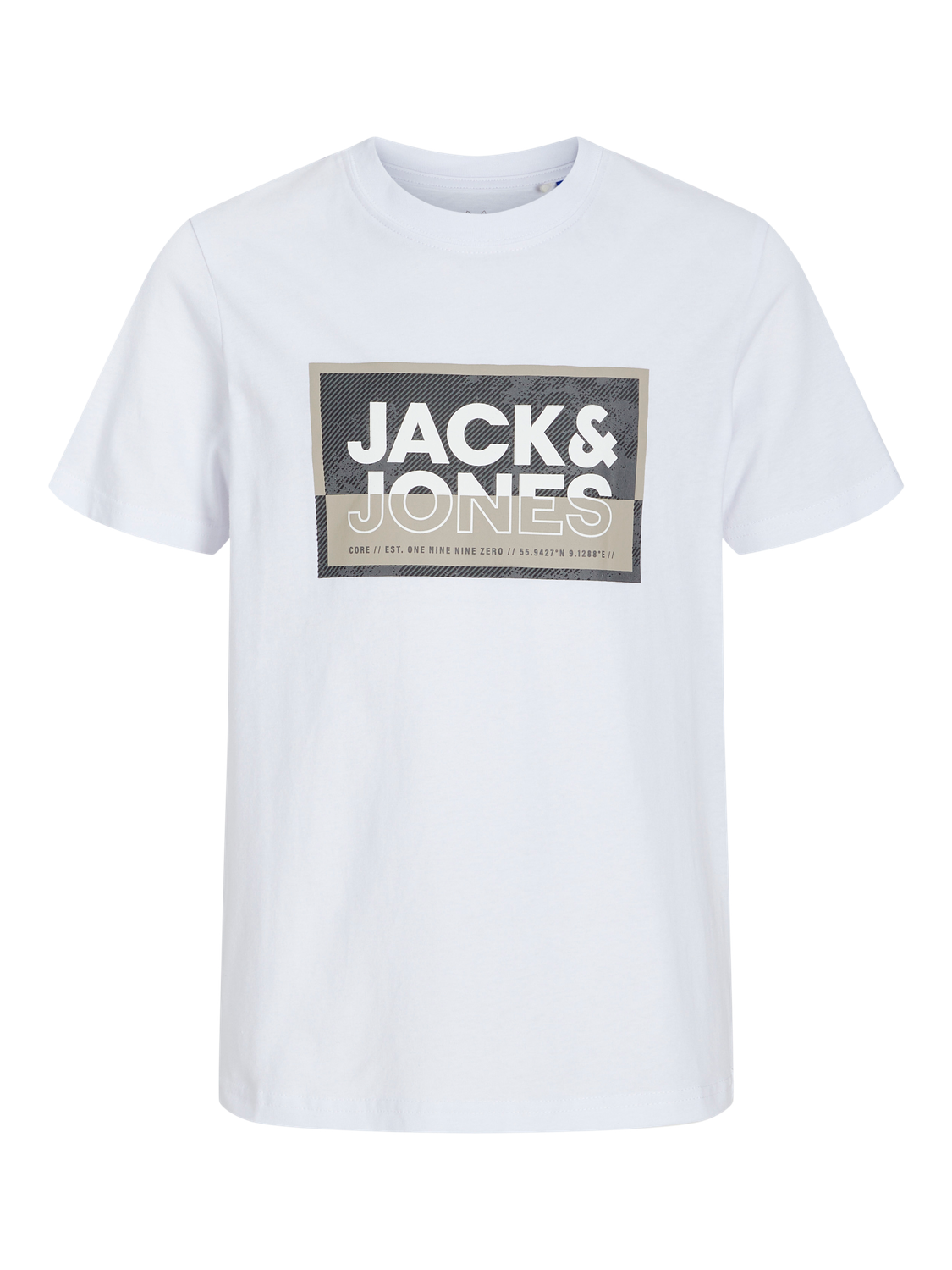 Jack & Jones Logo T-shirt For boys -White - 12254194