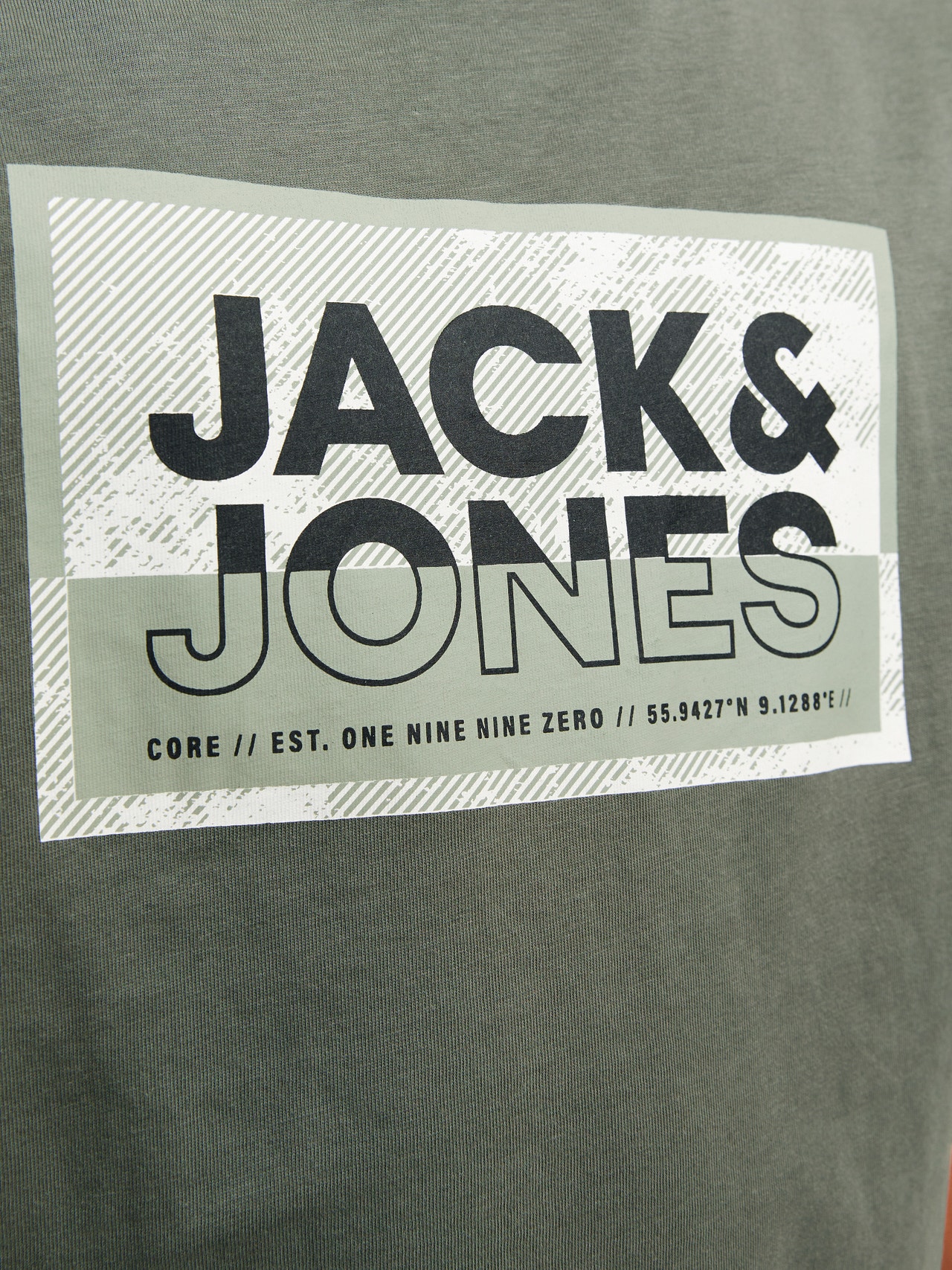 Jack & Jones Poikien Logo T-paita -Agave Green - 12254194
